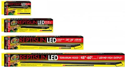 Zoo Med Verstelbare LED terrariumkap 76-96 cm voor middelgrote tot grote terraria