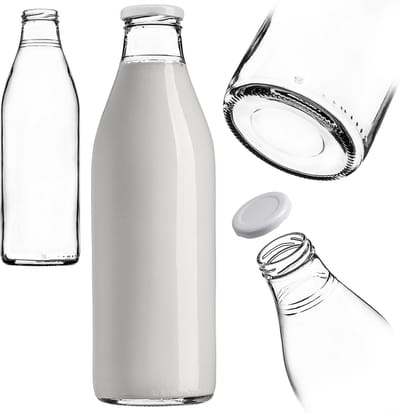 KADAX Melkkannetje 1L + deksel fi43 wit 1st