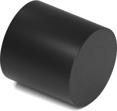 Rubbermagazijn - Trillingsvoet - Type E - 40x40mm - M8 - Set 10 stuks