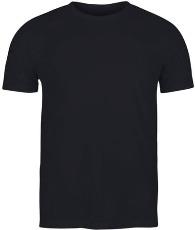 Joluvi Combed Cotton T-shirt Met Korte Mouwen Zwart 3XL Man
