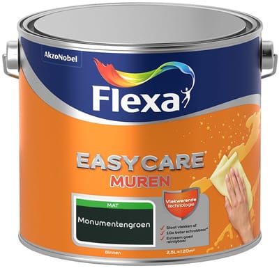 Flexa - Easycare Muren - Monumentengroen - Mengverf - 2,5 L