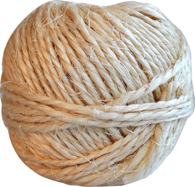 SOHO Sisaltouw – Sisal – Decoratie – Onder andere voor krabpalen – Decoratie touw – 25 meter