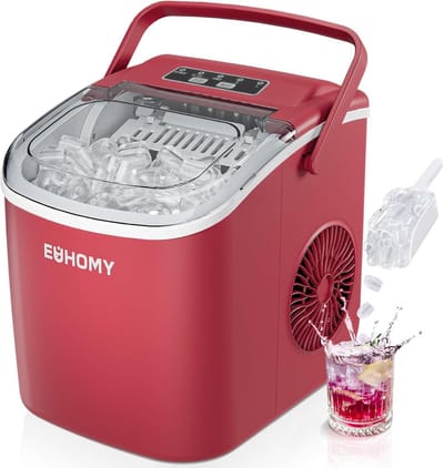 IJsmachine - IJsklontjes Maker - Snelle IJsproductie - Zelfreinigend Programma - 12 kg Per Dag - Zilver