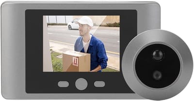 Peephole Deurcamera met Bewegingsdetectie, Nachtzicht en 2.8 Inch LCD Scherm voor Veilige Deurcommunicatie