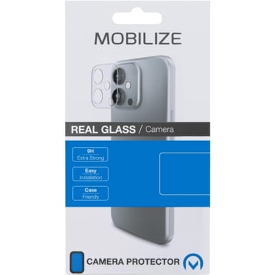 Mobilize Screenprotector geschikt voor Samsung Galaxy S23 Glazen | Mobilize Camera Protector - Case Friendly