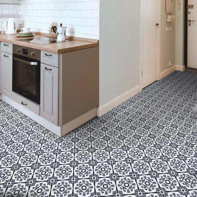 Antislip vloerstickers met beschermende coating - AMARUS FLOOR TILES - 1 sticker van 60x100 cm