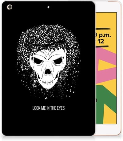 Tablet BackCover Apple iPad 10.2 | iPad 10.2 (2020) | 10.2 (2021) Skull Hair