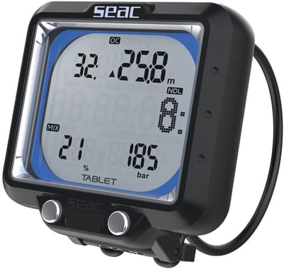 Seac Sub Tablet Duikcomputer Zwart/Blauw