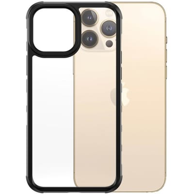 PanzerGlass SilverBullet ClearCase geschikt voor Apple iPhone 13 Pro Max - Zwart