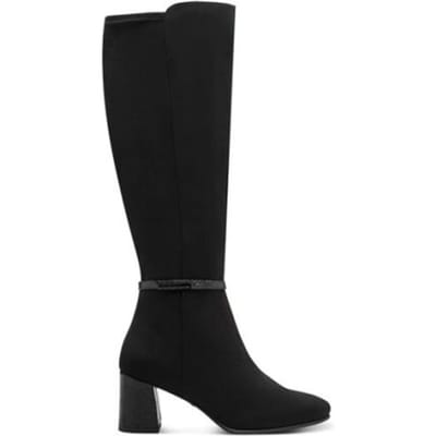Tamaris Tamaris Hoge laarzen zwart Imitatiesuede