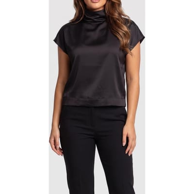 GUESS Maggie Sl Top Jet Black A996 Taglia: 48 | Magliette intime Outlet | Donna | Nero