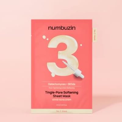 numbuzin - No. 3 Tingle-Pore Softening Sheet Mask - Sheetmasker