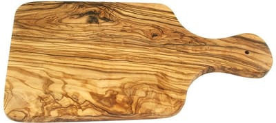 D.O.M. Handgemaakte kleine Snijplank met Handgreep – Uniek 23 x 10 CM