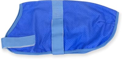 Famanu - Koelende hondenjas - Blauw - 30 cm - Zomerjas met verkoelend effect