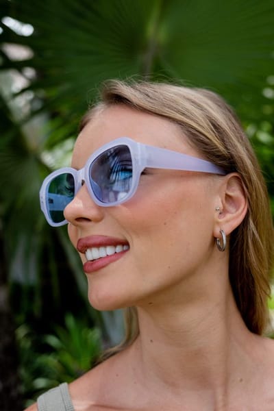 5512 Zonnebril | Blauw Montuur | Blauwe Glazen | Hipster & Vintage Zonnebril | Retro Zonnebril | Classic Zonnebril | Festival Bril | Carnavalsbril | Unisex Zonnebril | Zonnebril Heren | Zonnebril Dames | Gedurfd & Modieus | UV400 | Blauwe zonnebril