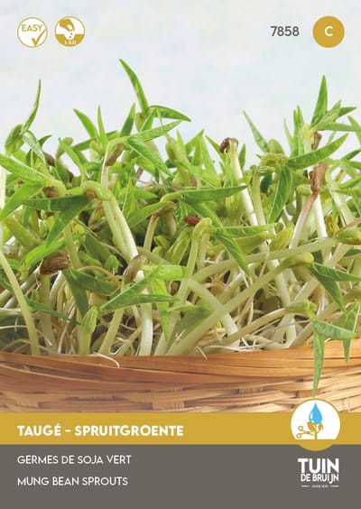 Tuin de Bruijn® zaden - Taugé Spruitgroente - kiemgroente - sprouting