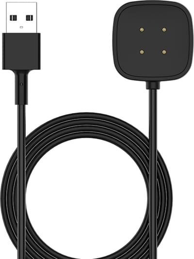 Oplader - USB oplaadkabel - geschikt voor Fitbit Versa 4 / Sense 2