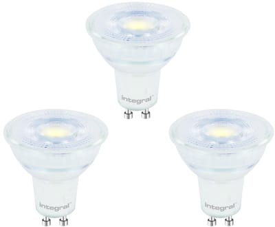 3 Pack - Integral GU10 LED Spot - 5,6W - 4000K Neutraal wit - Dimmable