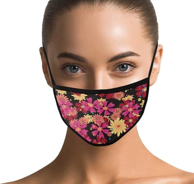 Wasbaar Stofmasker met Uniek Motief - Gemaakt van Katoen in Duitsland