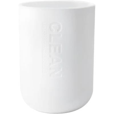 Brosse à dents de lavage, porte-dentifrice, distributeur de savon liquide, bouteille à pompe, ensemble de brosses de toilette white