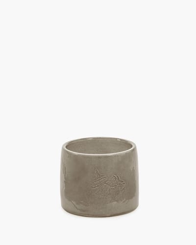 Serax Vincent Van Duysen Vaso bloempot D15cm H12cm grijs