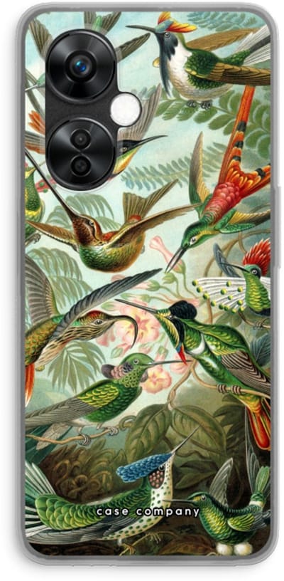 Case Company® - Hoesje geschikt voor OnePlus Nord CE 3 Lite hoesje - Haeckel Trochilidae - Soft Cover Telefoonhoesje - Bescherming aan alle Kanten en Schermrand