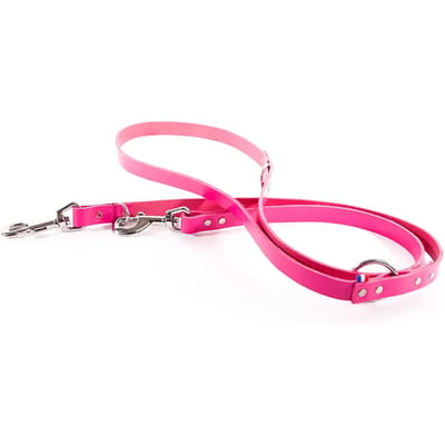 Multikleuren leren hondenriem Martin Sellier 499