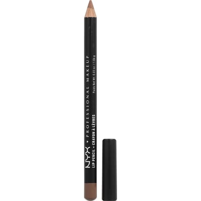 Nyx Professional Makeup Slim Lip Pencil - Nude Truffle - Fijn lippotlood - Nude Bruin