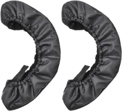 Schaatsbeschermers - Schoenhoezen - Randbescherming - Dubbellaags comfort - Verstelbaar - Zwart