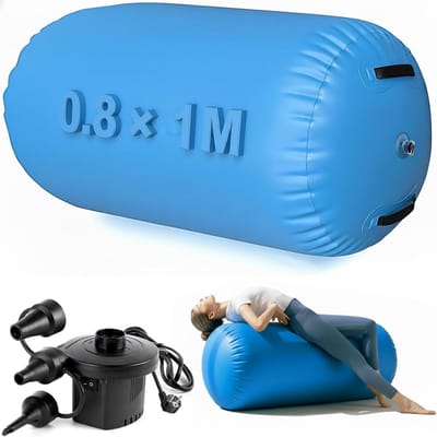 Opblaasbare Gymnastiek Rol voor Tumbling en Training 0,8 x 1 m