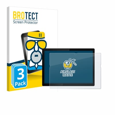 BROTECT - Screenprotector voor Lenovo ThinkPad X12 Detachable Gen 1 - Folie Beschermfolie Beschermglas matte 3 Stuks