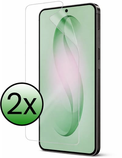 Screenprotector - 2 Stuks Folie - Geschikt voor Samsung Galaxy S26 - Ultra Clear - Bescherm Folie - Soft TPU - Screen Protector