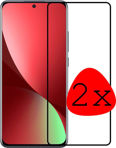 Screenprotector - 2 Stuks Geschikt voor Xiaomi 12X - Full Cover - Beschermglas - Gehard Glas - Tempered Glass - Screen Protector