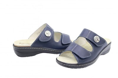 Hickersberger 2120 7070 Blau | Dames slipper