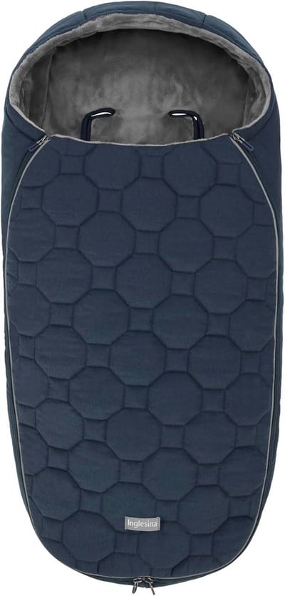 Wintervoetenzak - Kinderwagen Mof - Baby Warm Houden - Reflecterend Profiel - 95 x 47 cm - Blauw