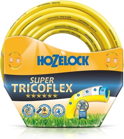Ultralichte robuuste tuinslang Ø 12,5 mm (1/2") 100 M met TNT Non Torsion en Soft & Flex technologieën