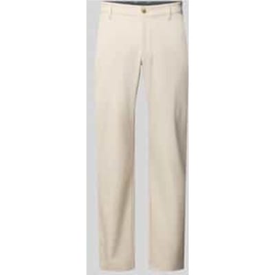 Regular fit stoffen broek met Franse Steekzakken