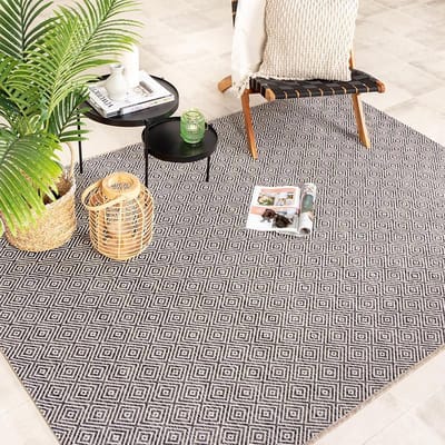 Fraai Buitenkleed - Summer Tile Grijs - 200x290cm