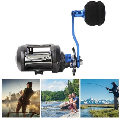 12+1BB 7.0:1 Hoge Snelheid Baitcasting Vismolen 10kg Slipkracht Zeevismolen Rechterhand