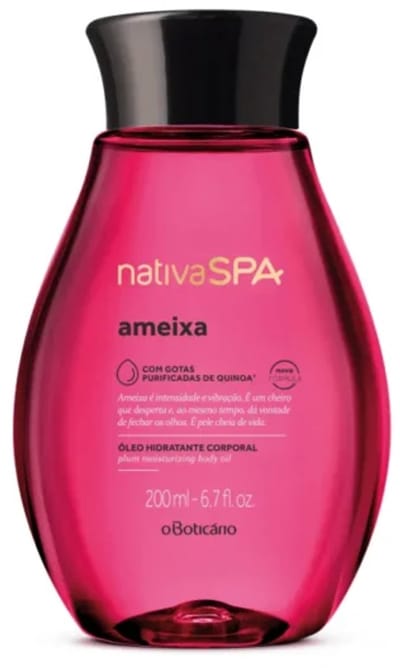 O Boticário NativaSpa Pruimen Body Oil 200 ml