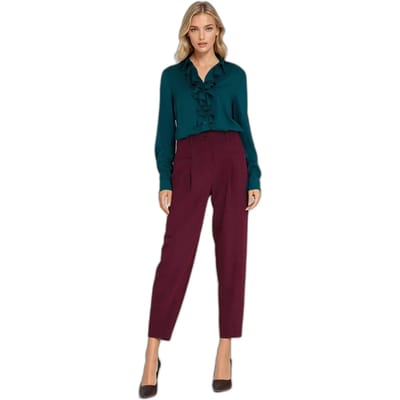 Hoge taille brede broek voor dames Nife