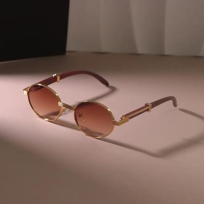 Lunettes de soleil ovales rondes colorées pour femme homme Lunettes de soleil Couleurs miroir Femmes Designer Élégantes Cool Lunettes dégradées Other