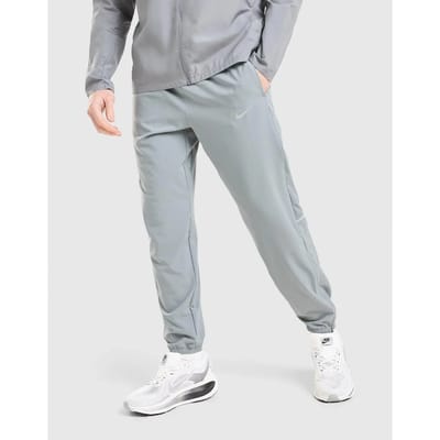Nike Dri-FIT geweven hardloopbroek voor heren Miler - Grijs- Heren, Grijs XL