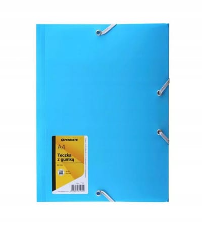 Penmate Blauwe A4 Map met Elastiek - 250 Vel