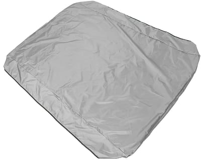 Dailygoods- Hoes Luifel Waterdicht - Vervangende Hoes - Schommelhoes - 191 x 120 cm - Verzilverd Polyester Taft - Stofdicht - Luifelhoes
