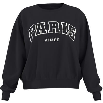 ESMARA Dames sweater (Zwart, XS (32/34))