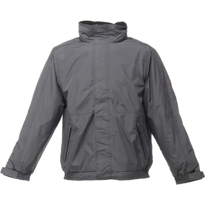 Regatta Dover Bomber Jacket voor volwassenen (Afdichting Grijs/Zwart)