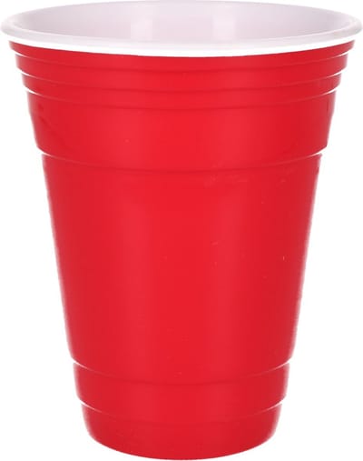 Beerpong beker - herbruikbaar - per stuk