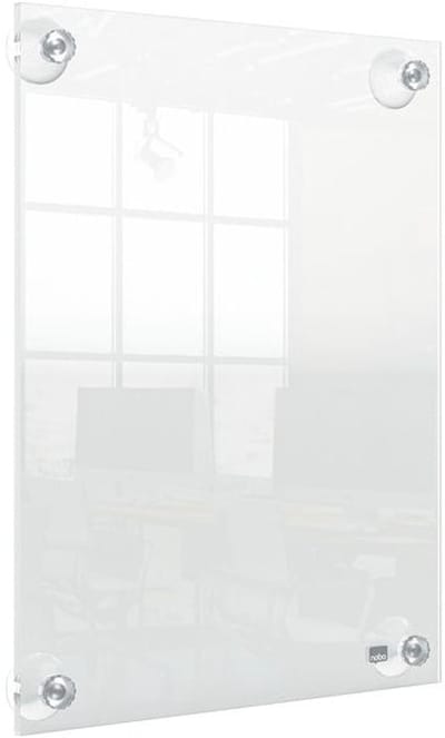 Infobord nobo premium plus a4 acryl verplaatsbaar | 10 stuks