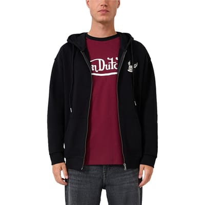 s.Oliver -qs Sweatshirts Black Größe: M | Leichte Jacken Outlet | Herren | Schwarz